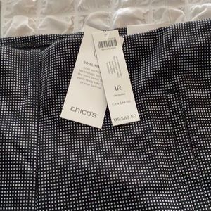 Chico’s stretch check pant